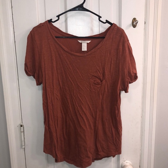 Slouchy Burnt orange t - Picture 1 of 6
